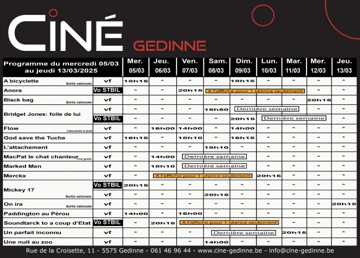 wellin,commune,cinéma,gedinne,ciné-gedinne,ouverture,film,programme,blog,province,luxembourg,namur,philippe,alexandre,asbl,salle,sortie,nationale,première