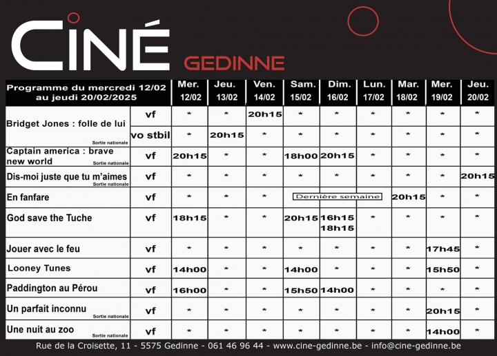 wellin,commune,cinéma,gedinne,ciné-gedinne,ouverture,film,programme,blog,province,luxembourg,namur,philippe,alexandre,asbl,salle,sortie,nationale,première