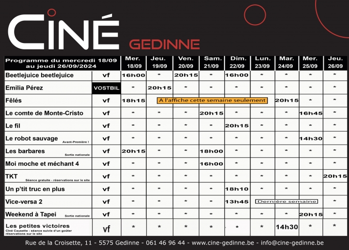 wellin,commune,cinéma,gedinne,ciné-gedinne,ouverture,film,programme,blog,province,luxembourg,namur,philippe,alexandre,asbl,salle,sortie,nationale,première